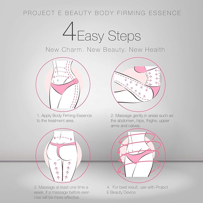 Project E Beauty Daily Skincare Routine | Gentle Cleansing | Foaming Cleanser | Moisturizing Daily | Hydrating Face Cream | Age Defender Eye Cream (Body Essence)-GlimoraGlow