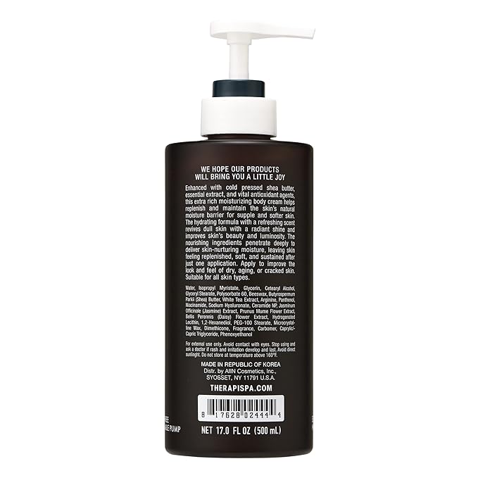 Scented Body Lotion for Women – Hydrating & Nourishing Moisturizer with Shea Butter, Ceramides & Panthenol for Dry Skin – Inclusive for Everyone (White Tea, 17.0 fl oz)-GlimoraGlow