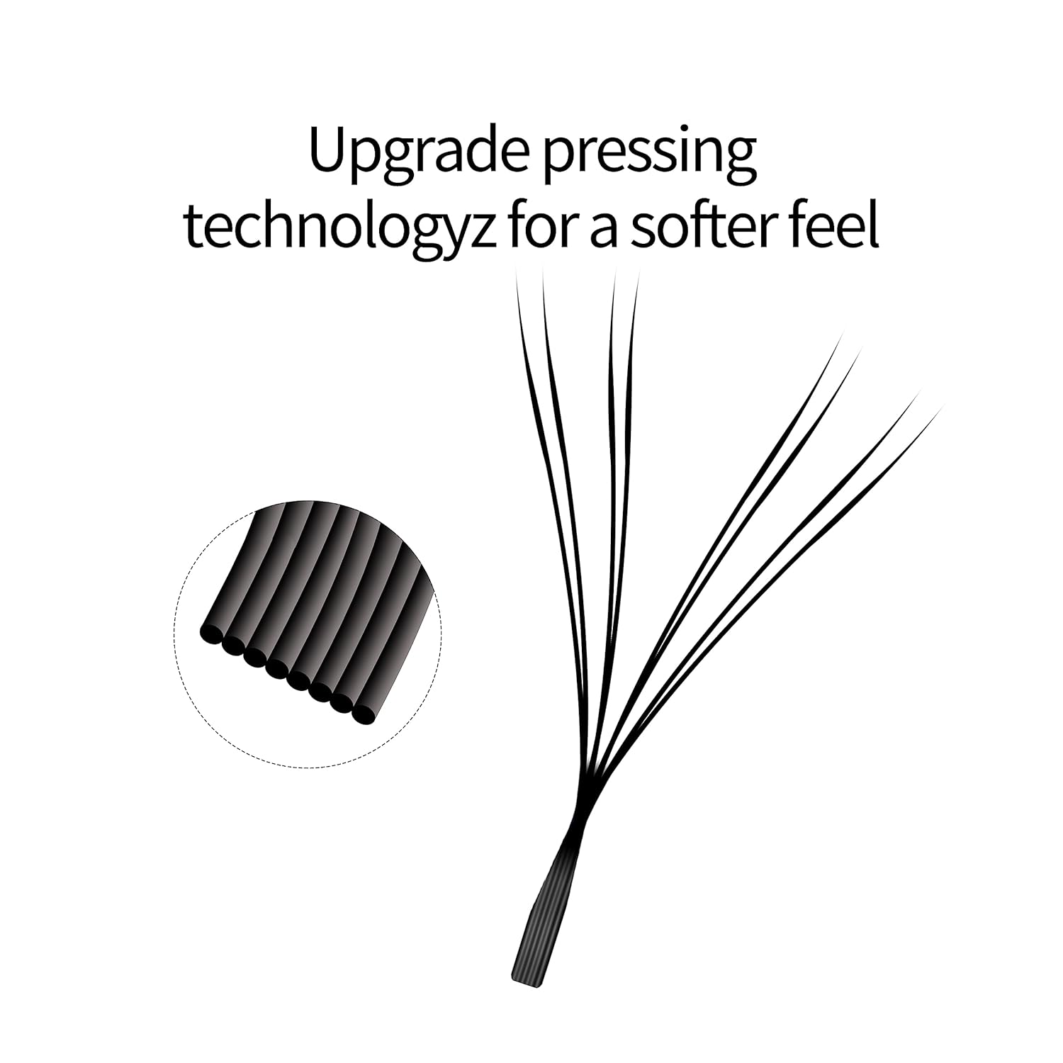 Double Tips 4D W Eyelash Extensions Supplies Thick w lash 0.07mm D curl Mix Tray 8-15mm Premade Fans Russian Volume Faux Mink Matte 12 rows Cluster pre Fanned Eye Lashes(4D-Double Tips-0.07D-11mm)-GlimoraGlow