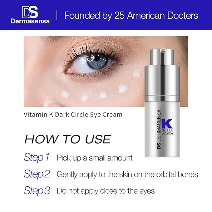 Vitamin K Super Eye Cream, 0.5 Fl Oz.-GlimoraGlow