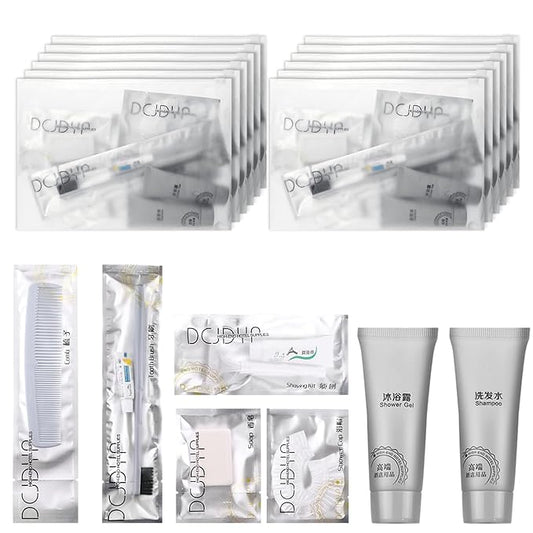 Hygiene Kit, Hygiene Kit Bulk, Individually Packed,The Travel Hygiene Kit Is Fully Equipped, Convenient For Personal Washing, Convenience Kits Suitable For Hotel, Home, Camping, Travel ( Pack-25)-GlimoraGlow