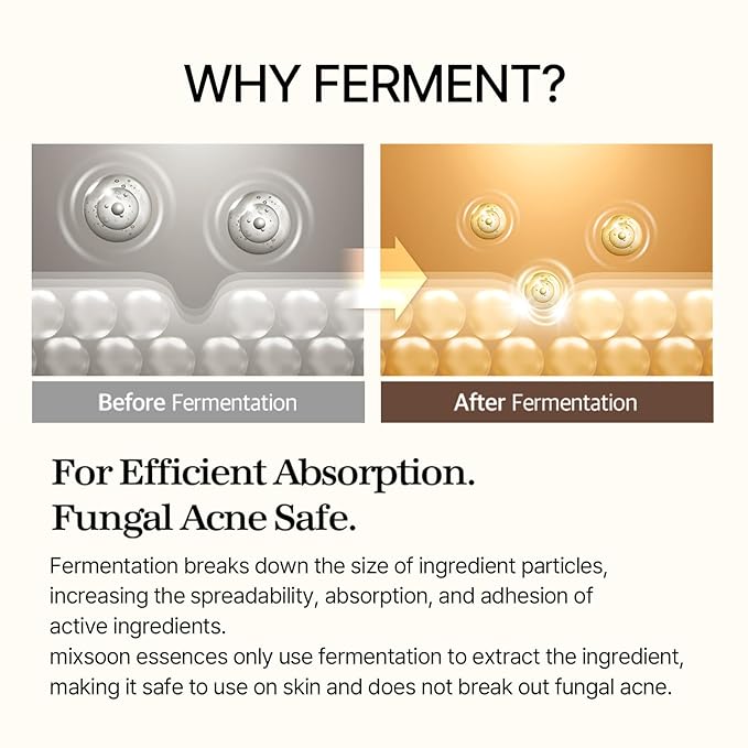 mixsoon Bean Essence 1.01 Fl.Oz. / 30ml (Pack of 1) Exfoliating Hydrating Korean Skin Care Hyaluronic Acid Serum Korean Glass Skin Care-GlimoraGlow