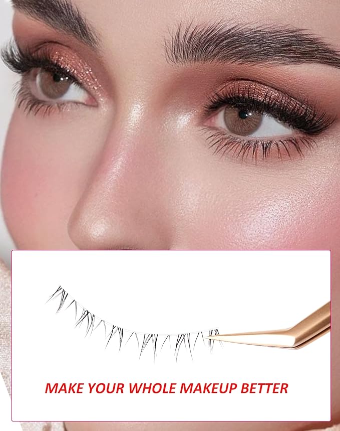 Eyelashes False Bottom Lashes Lower Lashes Fake Bottom Eyelashes 7 Pairs R-2-GlimoraGlow