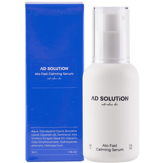 Ato Fast Calming Serum for Sensitive & Eczema-Prone Skin Instant Relief from Itch, Redness & Flare-Ups Powered by Cica & Panthenol 1.69 Fl Oz-GlimoraGlow