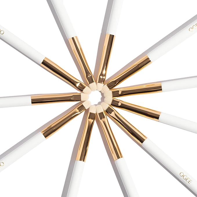 Ogee Precision Brush - Professional Quality, Ultra-Soft Tapered Vegan Bristles for Flawless Makeup Application-GlimoraGlow