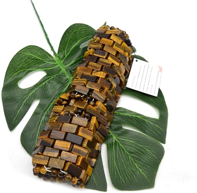 Jade Ice Sleeping Mask, Jade Mask for Relieving Face & Eye Puffiness Migraine, Anti Wrinkle Mask Therapy, Yoga Meditation Tools (Tiger's eye Jade)-GlimoraGlow