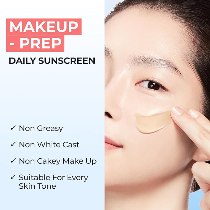 SPF 50 DOMINAS Tinted Sunscreen Moisturizer (1.7fl oz) - Tone Correction, Korean Skin Care, Broad-Spectrum UV Defense Sunblock, Water-in-Oil Formula for Lightweight, Panthenol, Sun Cream-GlimoraGlow