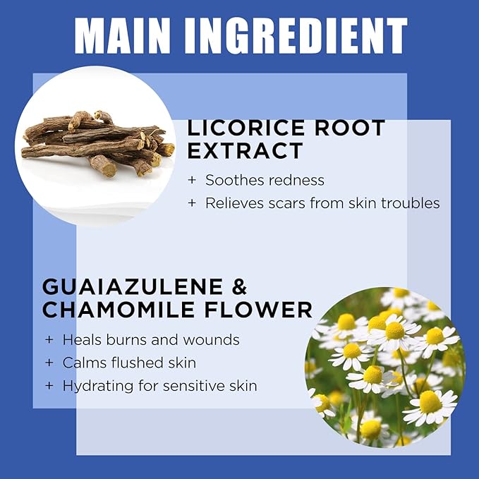 It'S SKIN LI Calming Skincare Set - Soothing Toner Pads, Ampoule Serum, Moisture Cream – Redness & Acne Relief with Licorice Extract & Guaiazulene – for Clear Skin-GlimoraGlow