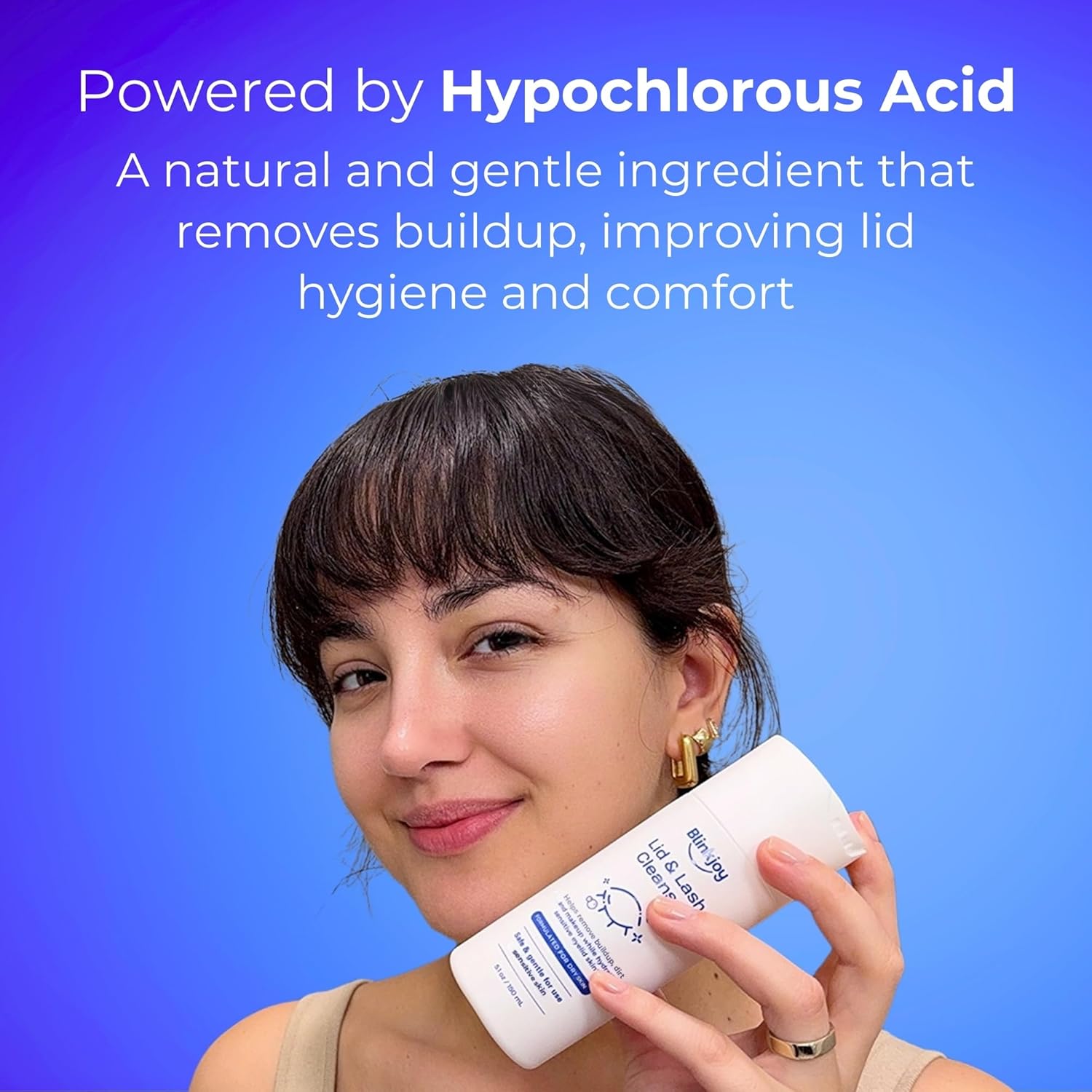 Lid & Lash Cleanser + Electric Eyelid Brush Bundle | Daily Eyelid and Lash Hygiene Kit for Dry Eyes, Demodex, Blepharitis, Makeup Removal-GlimoraGlow