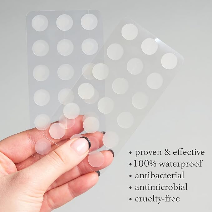 Julep Beauty Pimple Patches + Vitamin E Hydrating Cleansing Oil - Gentle Facial Cleanser Makeup Remover - Clear Acne Patches for Face-GlimoraGlow