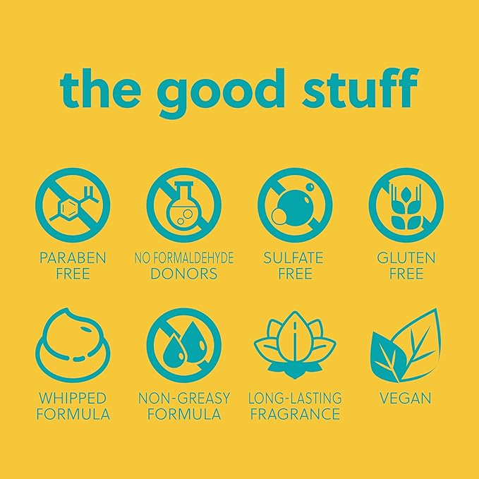 Tree Hut Tropic Glow Whipped Body Butter, Warm Scent with Almond, Golden Amber, and Australian Sandalwood, Long-Lasting Hydration for Soft, Glowing Skin, 8.4 oz-GlimoraGlow