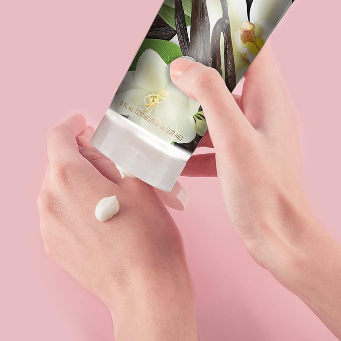 Desert Essence Spicy Vanilla Chai Hand & Body Lotion, Uplifting, Smoothes & Softens Skin, No Greasy Residue, Aloe Vera, Shea Butter, Vitamin E, 8 Fl Oz-GlimoraGlow