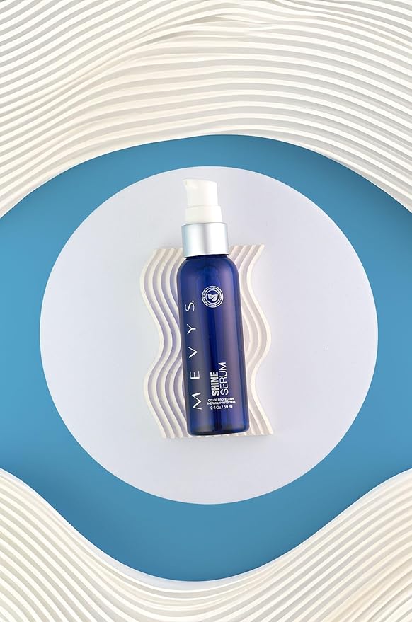 Shine Serum 2 Oz. (Color Protection - Thermal Protection), Hair Serum for Split Ends and Healthy Hair, Hair Style and Frizz Control, Hair Protector for Heating Tools, Seal Color and Color Care-GlimoraGlow