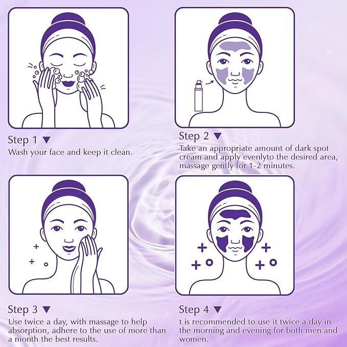 Dark Spot Remover for Face Cream, Dark Spot Corrector, Rapid Tone Repair Retinol Serum for Sun Spots, Age Spots, Skin Brown, Melasma Skin Care with Upgraded Formula Vitamin C for Women 1.7 Fl OZ-GlimoraGlow