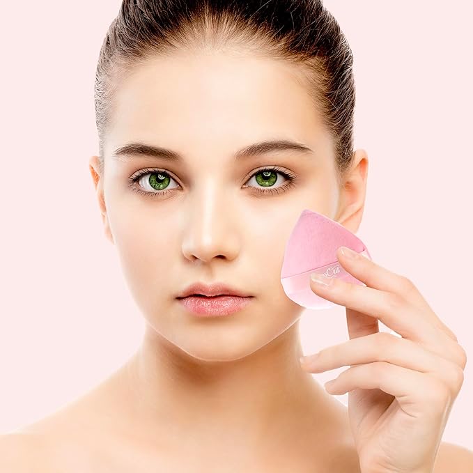 StansOut Ultimate Complexion Bundle: Liquid Foundation Brush, Makeup Brushes for Liquid, Cream, Stick Foundation - Flat, Round, Blender Brushes - 101 Contoured, 108 Straight - Long-Lasting-GlimoraGlow