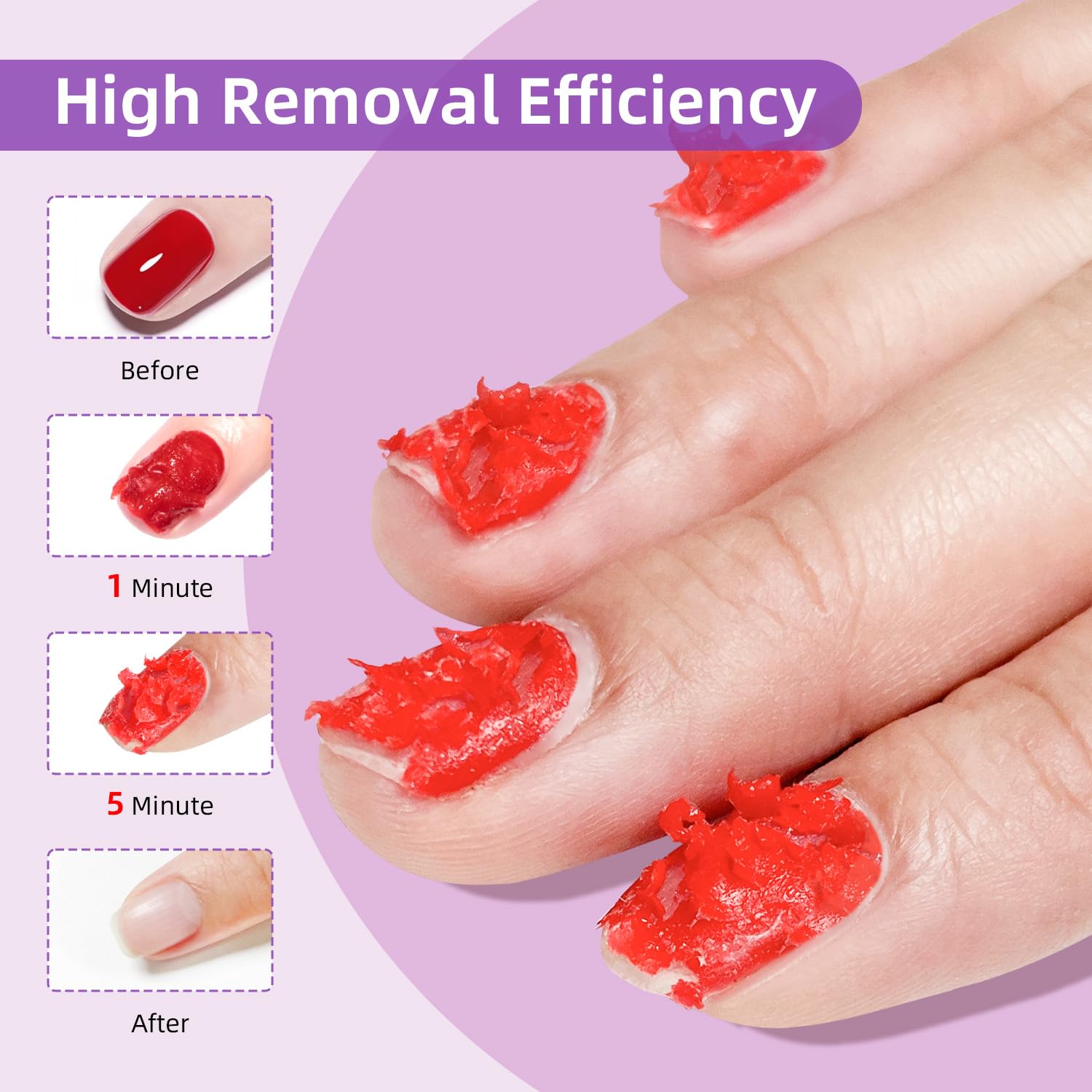 JODSONE 18ML Gel Nail Polish Remover No Need Soaking or Wrapping Gel Remove Within 2-5 Minutes Gel Nail Remover Easy And Quick Remove-GlimoraGlow