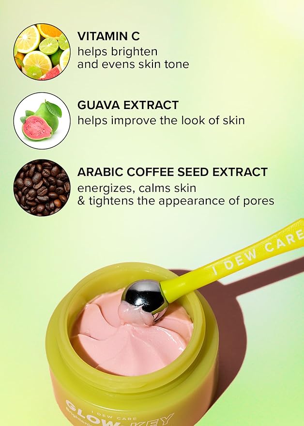 I DEW CARE Vitamin C depuffing Eye Cream with Eye Roller Set | Korean Skin Care Dark Circles Under Eye Treatment with Hyaluronic Acid, Niacinamide | 0.50 Fl Oz | Not Tested on Animals-GlimoraGlow