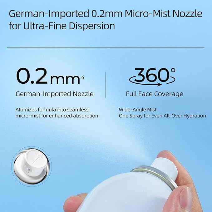 YILIAN Face Mist Natural Facial Spray with HA, Soothing and Calming Sensitive Skin, 10.14 fl. oz. 2 Packs-GlimoraGlow