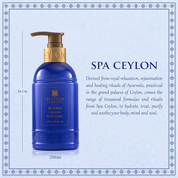 SPA CEYLON DE-STRESS Calming Body Elixir-GlimoraGlow