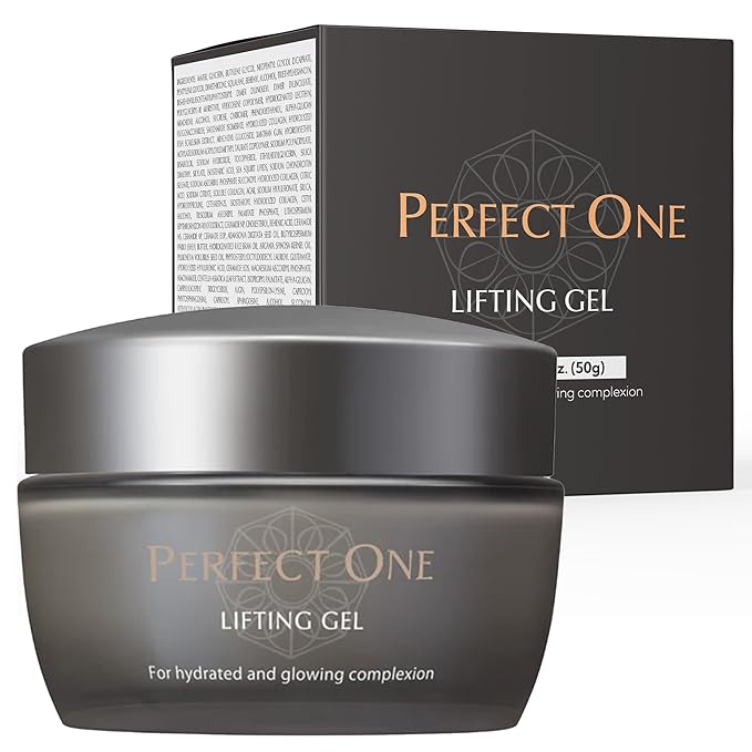 PERFECT ONE Lifting Gel - Helps The Skin Appear Firmer and Moisturized - All-in-One Skin Care Serum, Moisturizer, & Facial Mask - With VC Collagen, Niacinamide, Retinol, and Hyaluronic Acid, 50g-GlimoraGlow