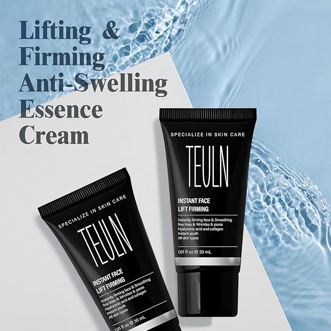 2.0 Instant Face Lift Cream,Instant Face Tightener,Smoothing Fine Lines, Deep Wrinkles and Pores ，Rapidly Improves the Look of Aged Skin 1.01oz-GlimoraGlow