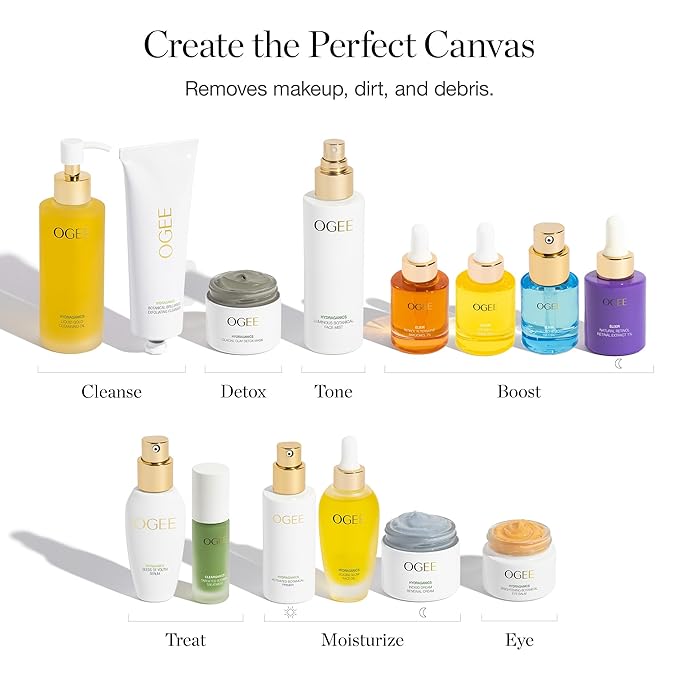 Ogee Botanical Brilliance Exfoliating Cleanser - High Performance Facial Cleanser and Face Exfoliator - Certified Organic - Made in USA-GlimoraGlow