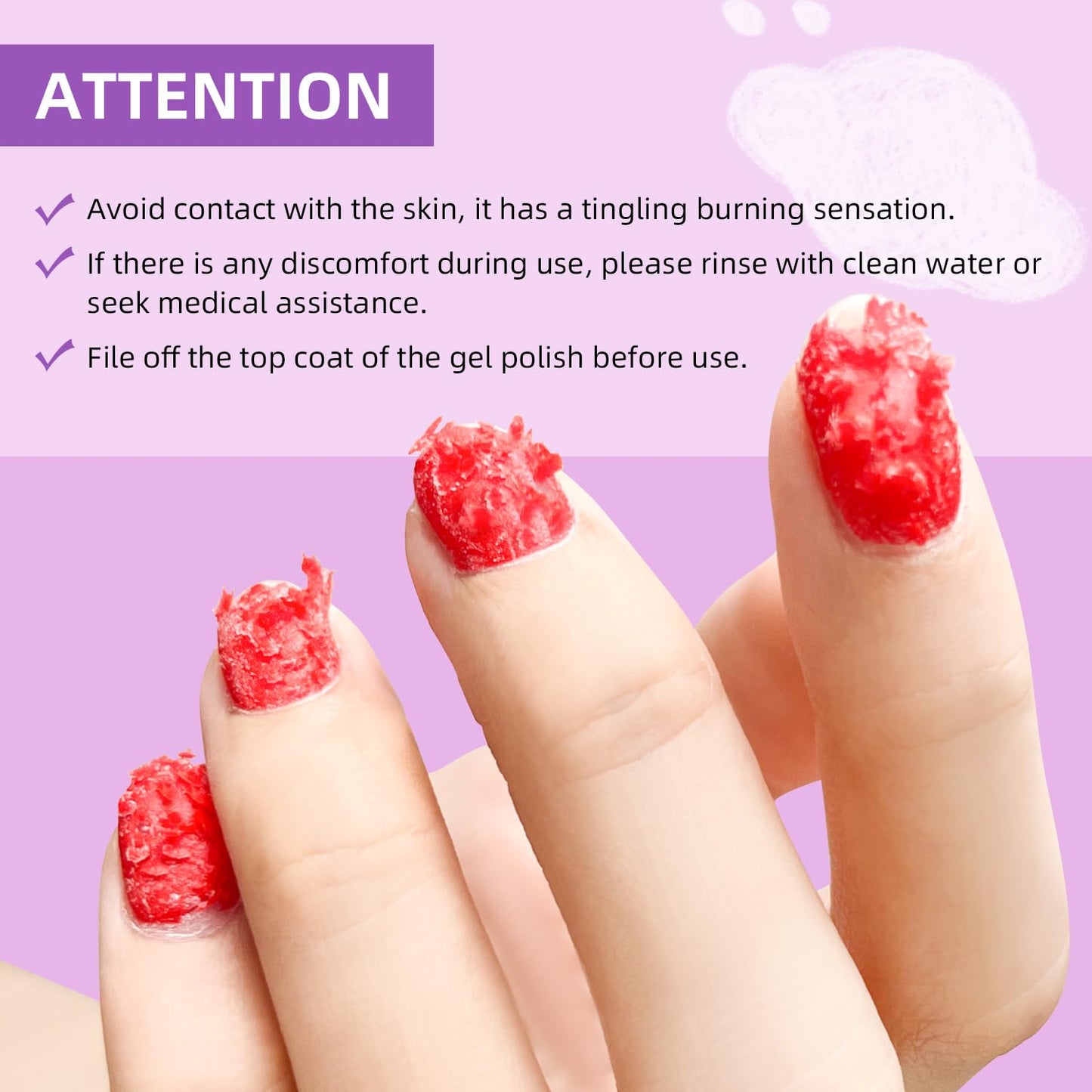 JODSONE 18ML Gel Nail Polish Remover No Need Soaking or Wrapping Gel Remove Within 2-5 Minutes Gel Nail Remover Easy And Quick Remove-GlimoraGlow