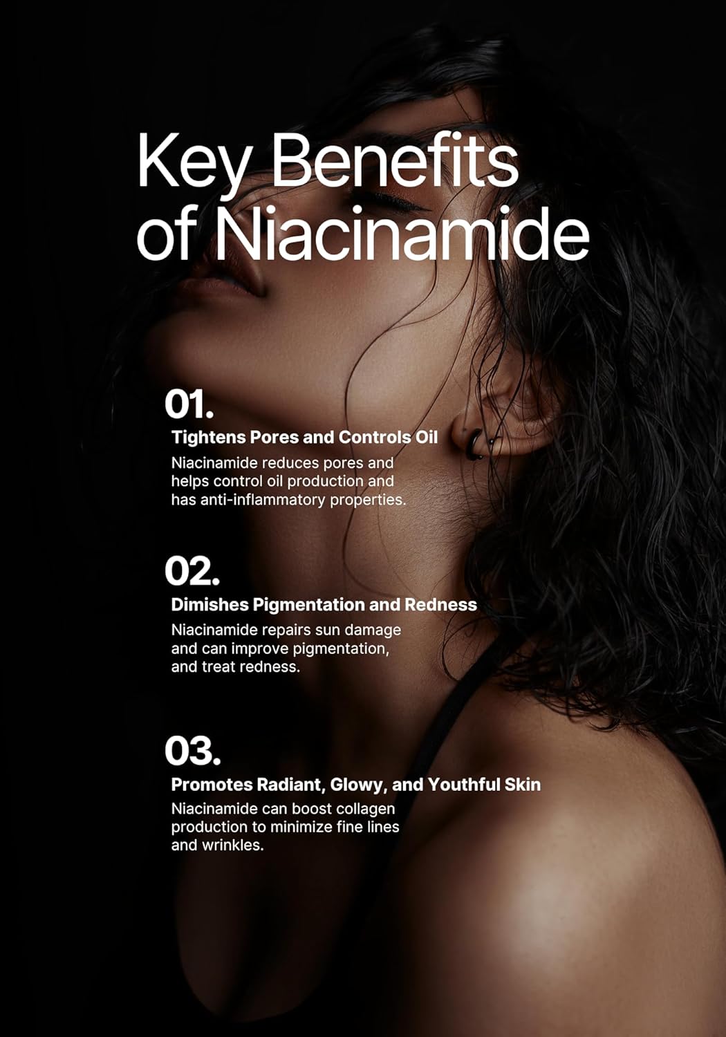 NOTHING FITS BUT Mochi Glow 20% Niacinamide Serum for Face, Pore Tightening & Brightening Skin Serum with Hyaluronic Acid & Glutathione for Dark Spots & Fine Lines, Korean Skincare (50ml/1.7fl.oz.)-GlimoraGlow