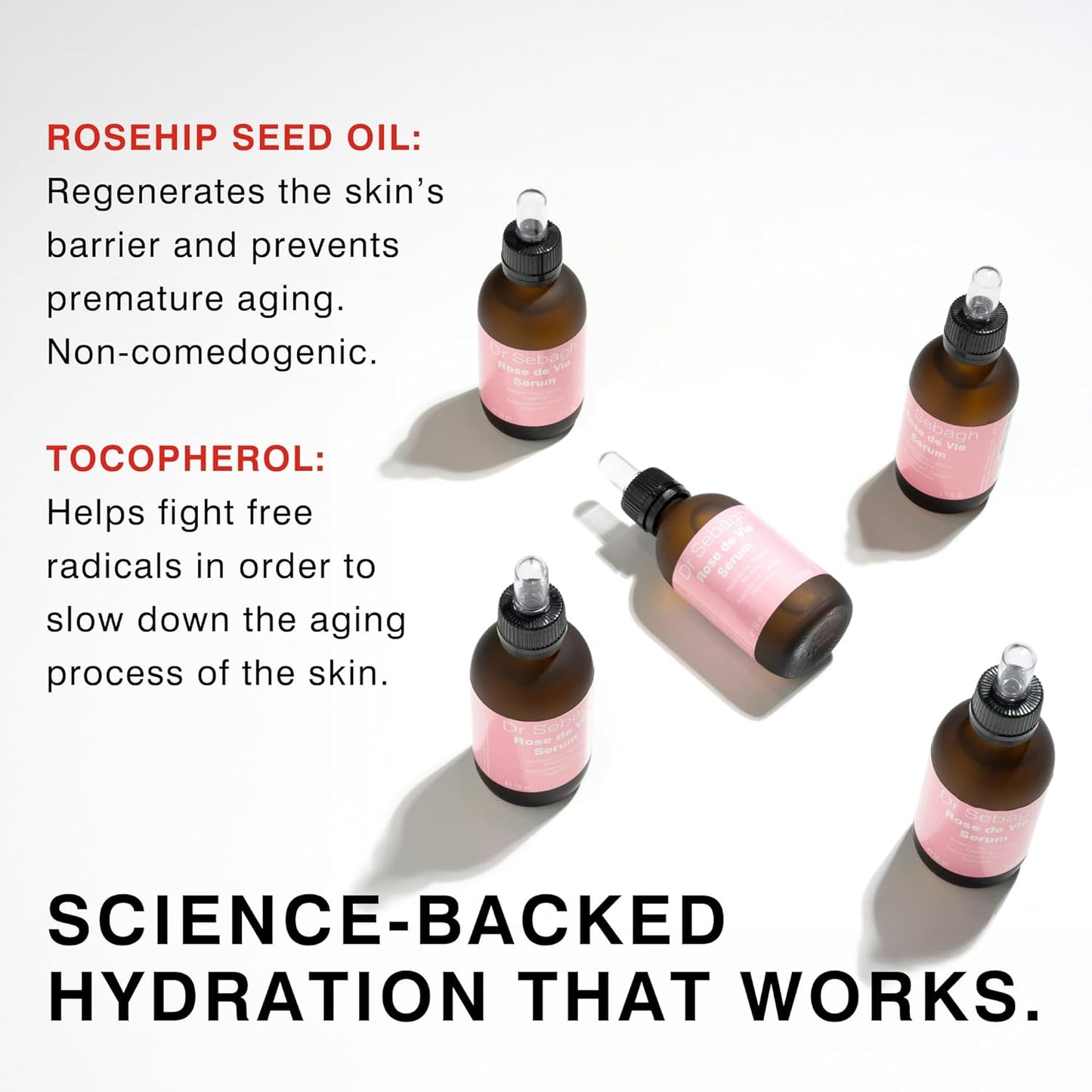 Rose de Vie Serum - 1.7 fl oz | Award-Winning Nourishing Anti-Aging Formula | Use with Dry, Mature, or Sensitive Skin | Designed to Soothe Redness & Irritation | Regenerating & Invigorating-GlimoraGlow