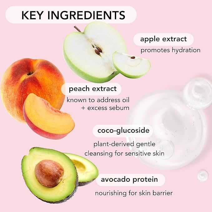 Saturday Skin Face Cleanser Hydrating Foam Cleanser Natural ingredients Anti-aging | Makeup Remover and Face Wash | Fragrance Free Ideal for Sensitive, Dry Skin Korean Skincare-GlimoraGlow