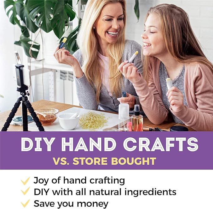 HUNNYBEE Beeswax Pellets 3LB, 100% Pure Bees Wax for DIY Candles, Skin, Body Cream, Face, and Hair Care, Lotions Deodorant, Lip Balm and Soap Making (Pure White, 3 lbs)-GlimoraGlow