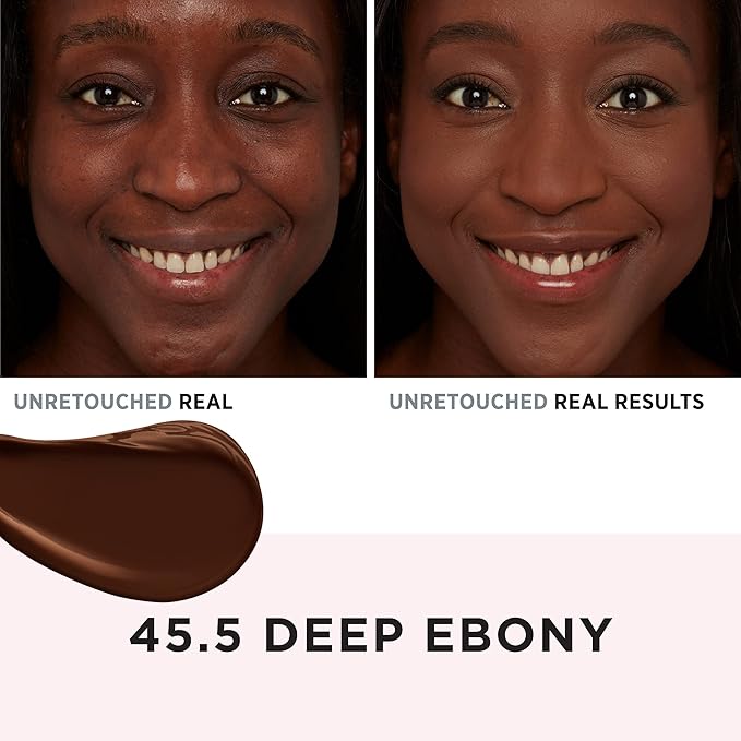 IT Cosmetics Makeup Set - Includes Supersize Bye Bye Under Eye Concealer (45.5 Deep) + Heavenly Luxe Complexion Perfection Concealer Brush (1 fl oz) - with Collagen, Hyaluronic Acid & Antioxidants-GlimoraGlow