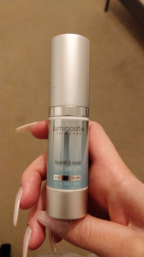 Under Eye Brightener Serum for Puffy Eyes & Dark Circles - Hydrating, Anti Aging, Under Eye Serum - Fast Absorption & Lightweight Finish-GlimoraGlow