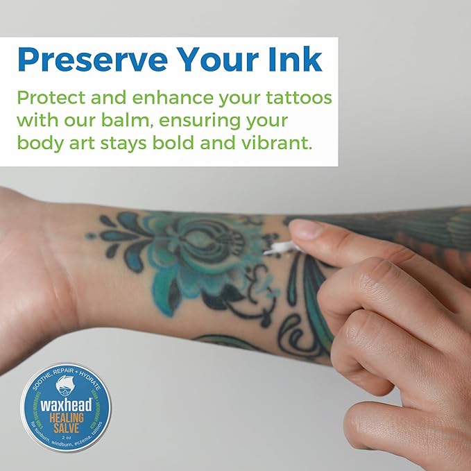 Waxhead Aftersun Body Butter for Sunburn Relief - Also great Tattoo Balm, Eczema Cream for Kids Adults, After Sun Lotion, Sunburn Treatment, Healing Salve-GlimoraGlow