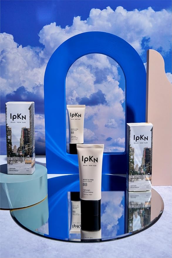 IPKN Moist & Firm BB Cream - Ultra-Hydrating Daily BB Cream with or without SPF40 - Lightweight, Non-Greasy Face Base with Antioxidants for Smooth, Radiant Skin-GlimoraGlow