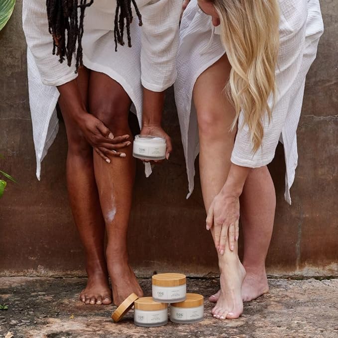 McEvoy Ranch Whipped Body Butter | ODE Olive Oil Beauty | 5.8 FL OZ | Crafted with Organic EVOO, Hyaluronic Acid, Organic Shea & Cocoa Butters | Nourishing, Brightening, Firming (Verde)-GlimoraGlow