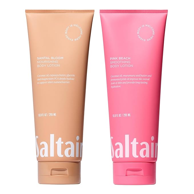 Saltair Body Lotion - 2 Pack Moisturizing Lotion For Dry Skin. Signature Scents Hydrating Body Cream with Nourishing Moisturizer Formula. Skin Care for Women and Men. 2x 10oz Tubes-GlimoraGlow