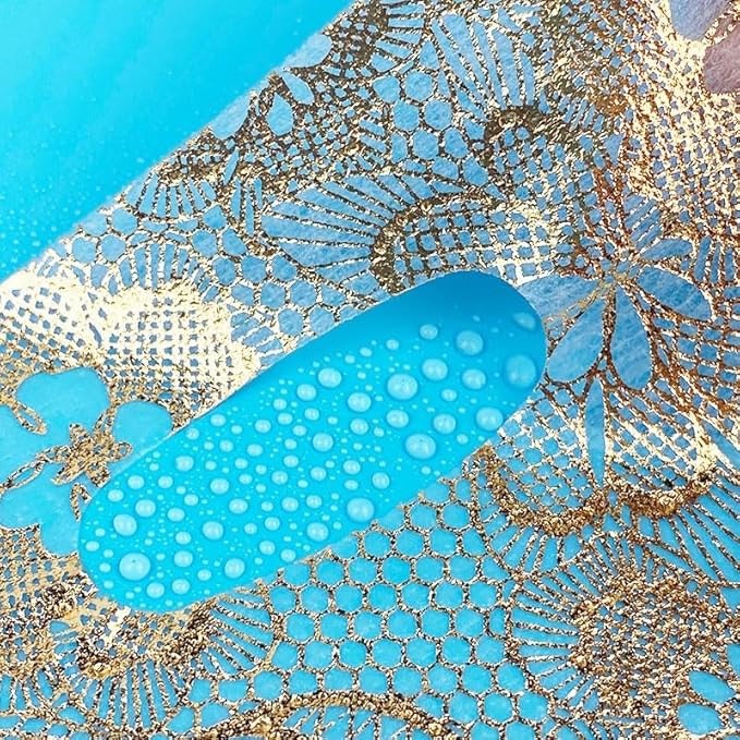 100PCS Gold DIY Eye Mask Under Eye Patches Pre-Cut Nose Paper Film Eye Pad Cooling Eye Patch for Puffy Eyes Spa Skincare-GlimoraGlow