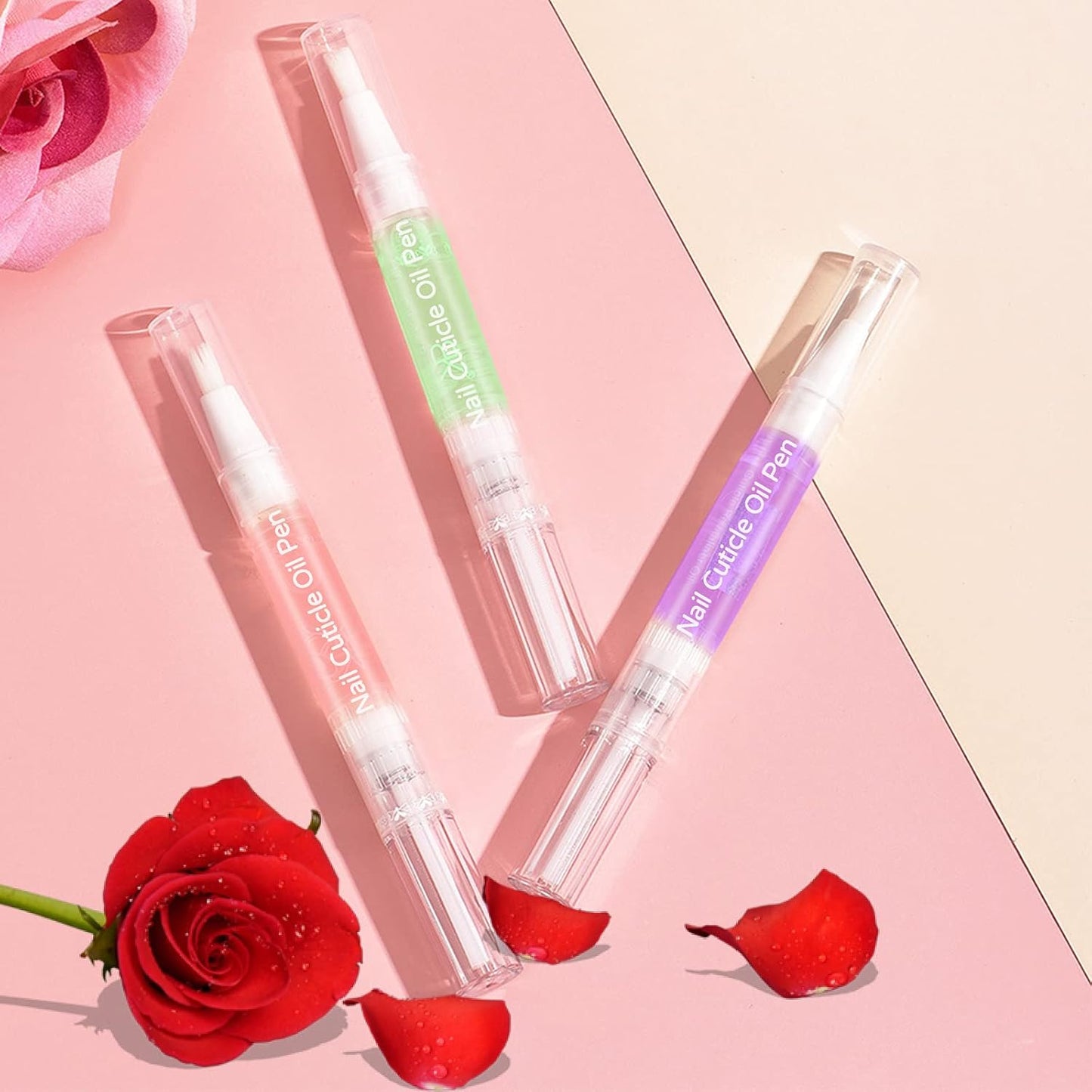 14Pcs Nail Cuticle Oils Nail Nutrition Oil Pen Nail Nourishment Pens 14 Smell Cuticle Revitalizer for Agnail Nourish Skin Nail Care (14pcs)-GlimoraGlow