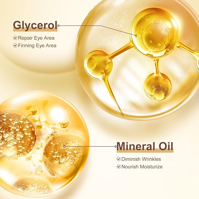 20g Eye Cream with Electric Massager, Moisturizing Anti-Wrinkles Eye Cream, Anti Aging Eye Cream for Dark Circles and Puffiness, Results in 3-4 Weeks to Reduce Fine Lines-GlimoraGlow