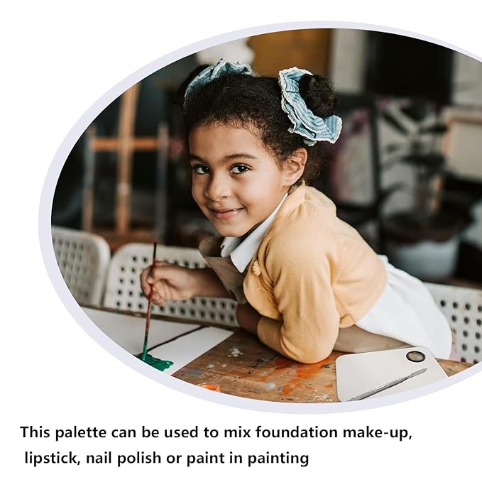 2 Pcs Professional Cream and Lip Makeup Mixing Palette with Spatula Foundation and Lip Palette Set for Travel-GlimoraGlow