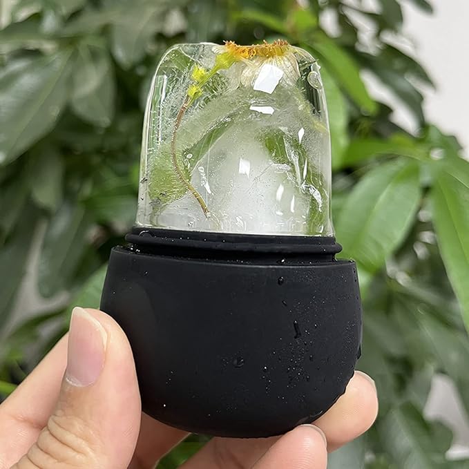 Ice Face Roller, Joyeee Silicone Ice Roller For Face and Eyes Puffiness Relief Reusable Face Ice Cubes Migraine Pain Relief Facial Ice Mold Skincare Tools Gifts for Women Beauty-GlimoraGlow