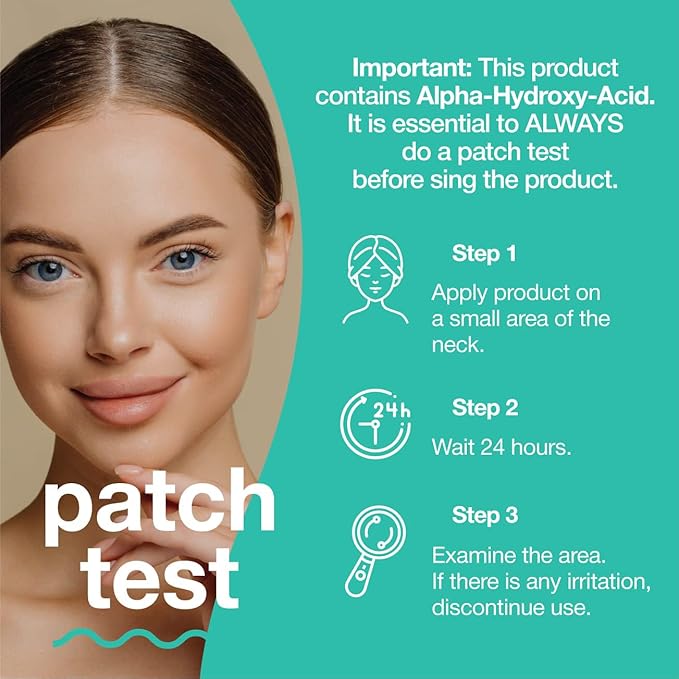 TOUCH Glycolic Acid Lotion for Keratosis Pilaris - KP Exfoliating Body Lotion Moisturizer - for AHA BHA Rough & Bumpy Skin- Gets Rid of Redness - 8 Fl Oz-GlimoraGlow