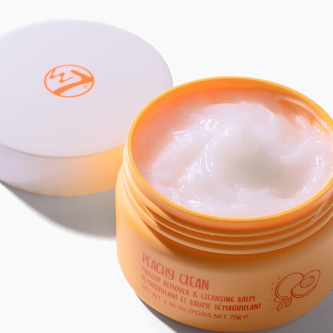 W7 Peachy Clean Makeup Cleansing Balm & Makeup Remover Cookie Disc Duo - Gently Removes Makeup-GlimoraGlow