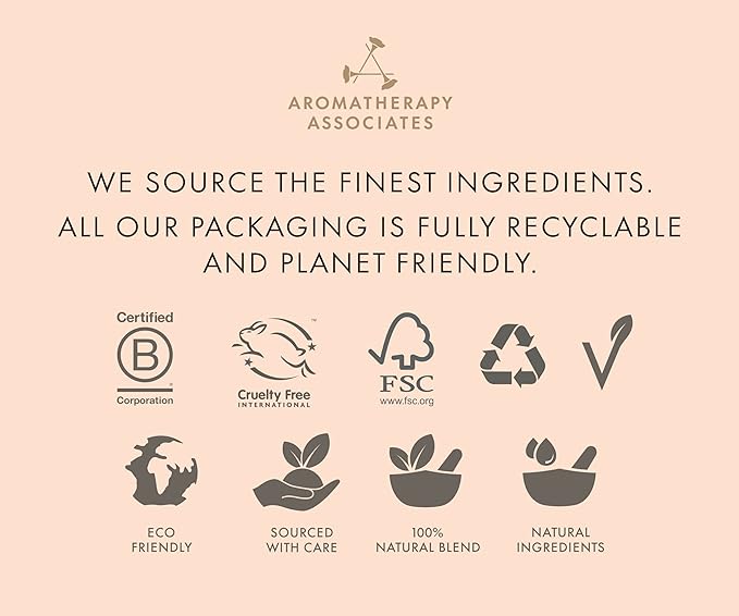 Aromatherapy Associates Relax Body Oil. Luxurious Blend of Oils for a Nourished Body. Made with Vetivert, Chamomile and Ylang Ylang Essential Oils (3.4 fl oz)-GlimoraGlow