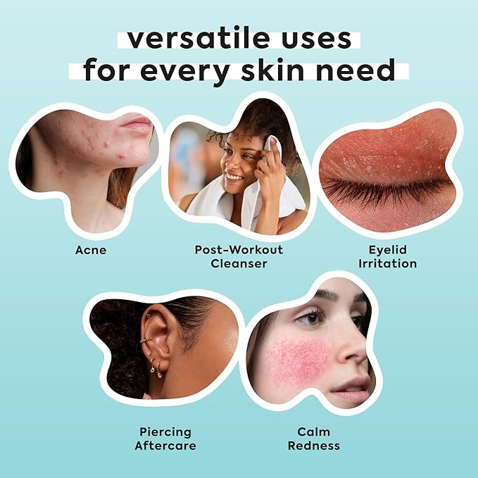 Hypochlorous Acid Spray for Face & Body - Helps Reduce Redness and Breakouts - Travel Size Hypochlorous Spray, Multi-Purpose Topical Facial Skin Repair, pH-Balancing Toner - TSA, Livaclean-GlimoraGlow