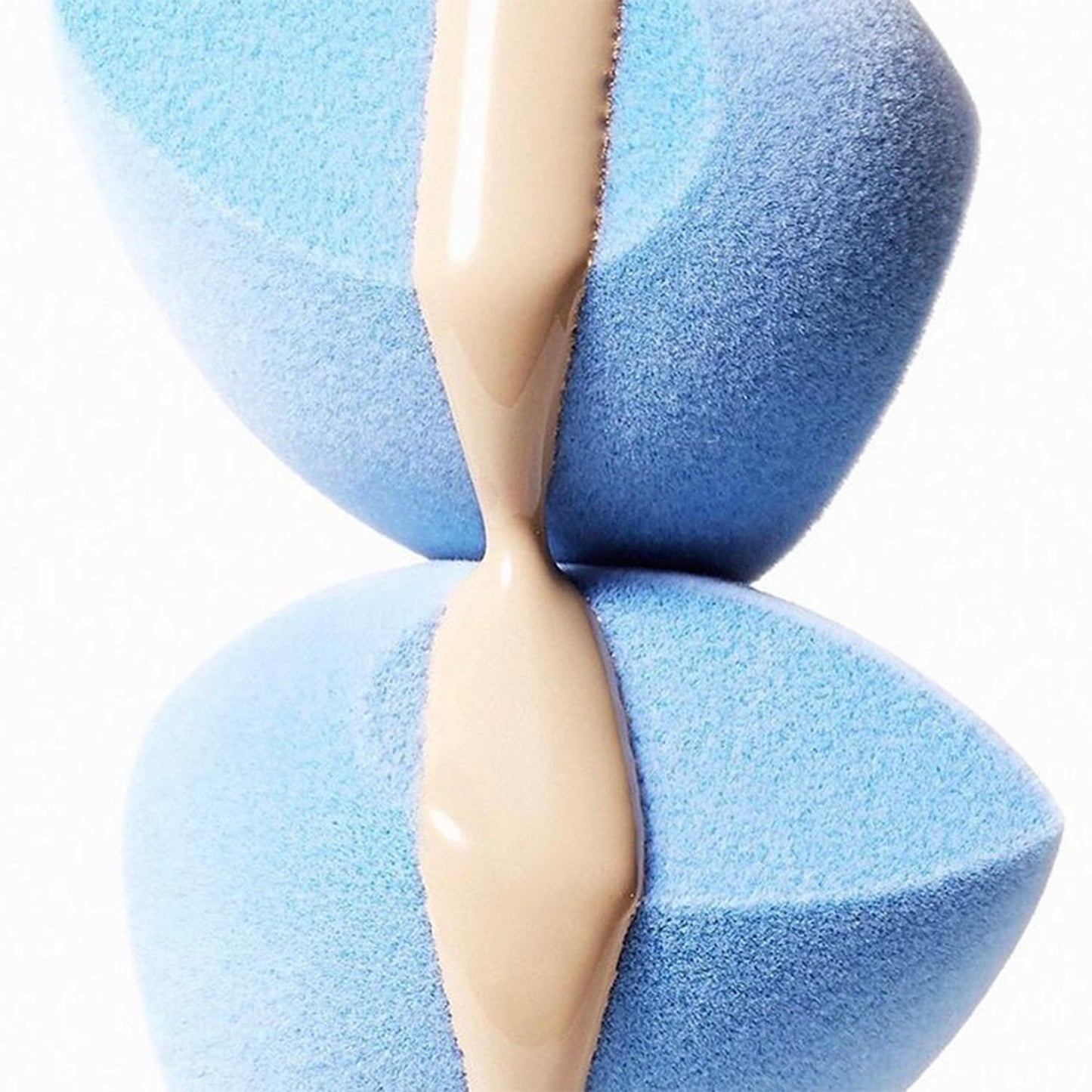 JUNO & Co. Microfiber Makeup Sponge Set 4-Pack, Dual Layer Technology and Airbrushed Complexion Finish, Makeup Blender for Foundation, Powder and Cream-GlimoraGlow