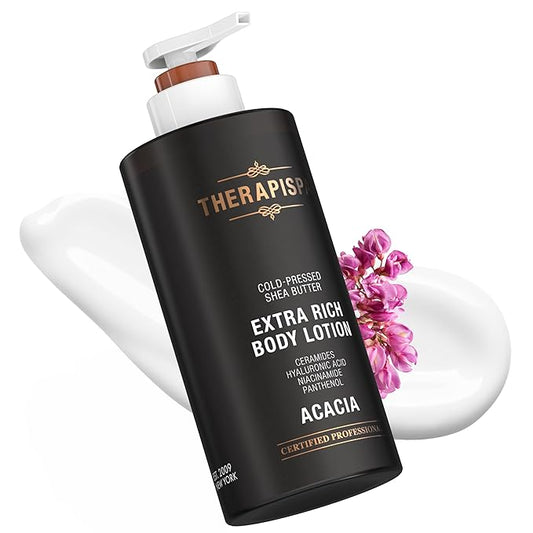 Scented Body Lotion for Women – Deep Hydration Moisturizer with Shea Butter, Ceramides & Panthenol for Dry Skin – Loved by All Genders (Acacia, 17.0 fl oz)-GlimoraGlow