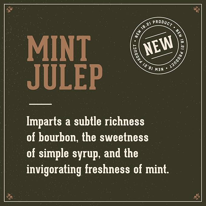 18.21 Man Made Lip Balm - Mint Julep Flavor, Lip Protectant Hydrates & Moisturizes with Beeswax, Cocoa Butter & Vitamin E - For chapped and dry lips-GlimoraGlow