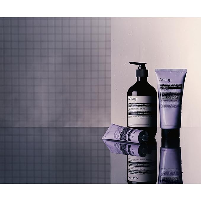 Aesop Eleos Nourishing Body Cleanser | Hydrating Ingredients For Refreshed, Soft Skin | Enriched With Emollients, Humectants, Purifying Botanicals | 500mL / 16.9oz-GlimoraGlow